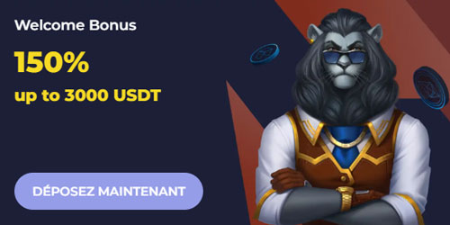 CryptoLeo Bonus Bienvenue